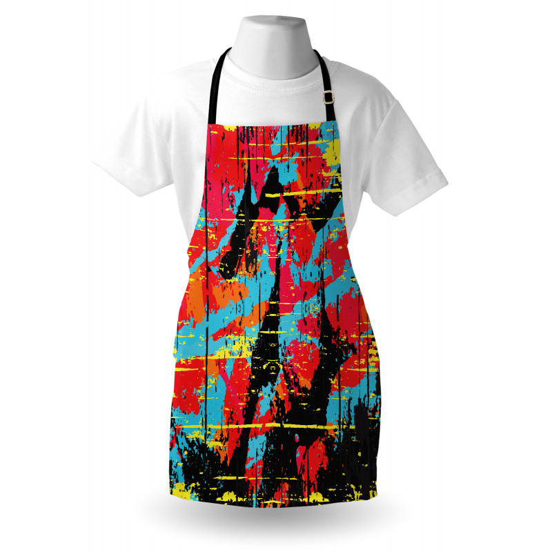 Drippy Painting Apron