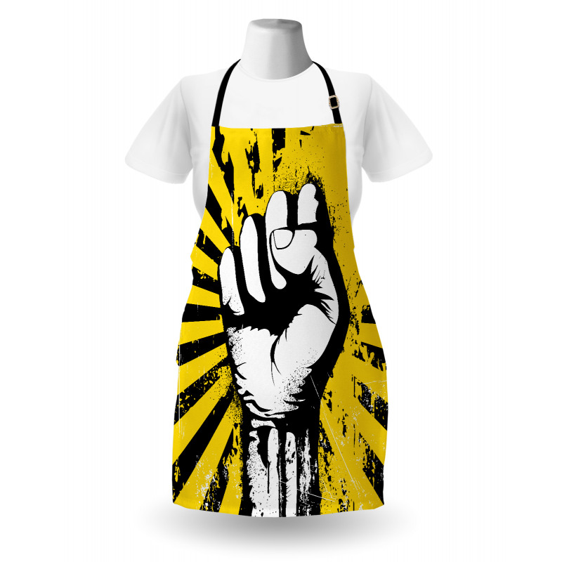 Clenched Fist Apron