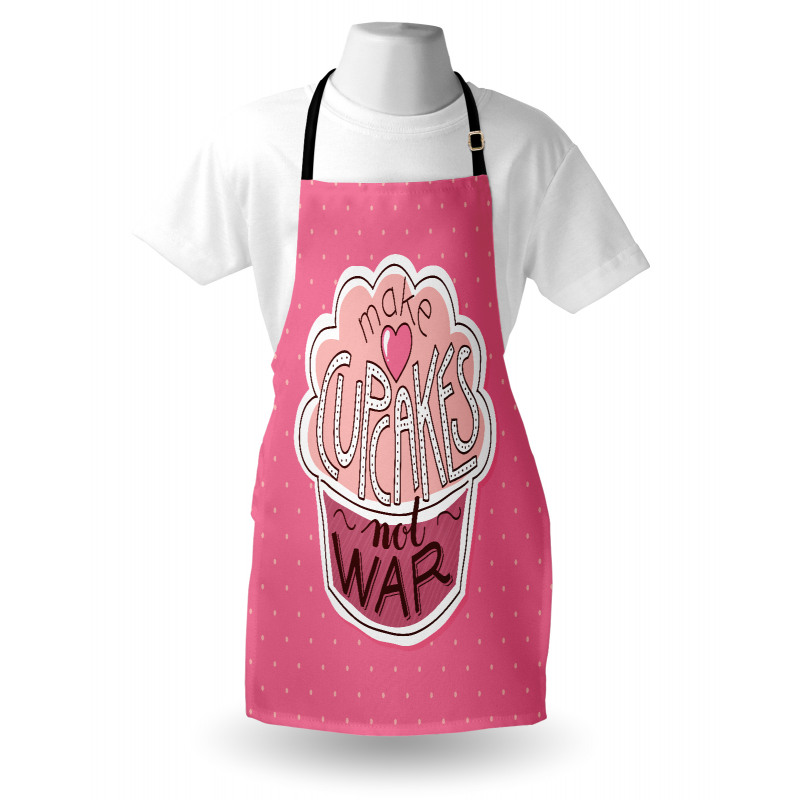 Make Cupcakes Dots Apron