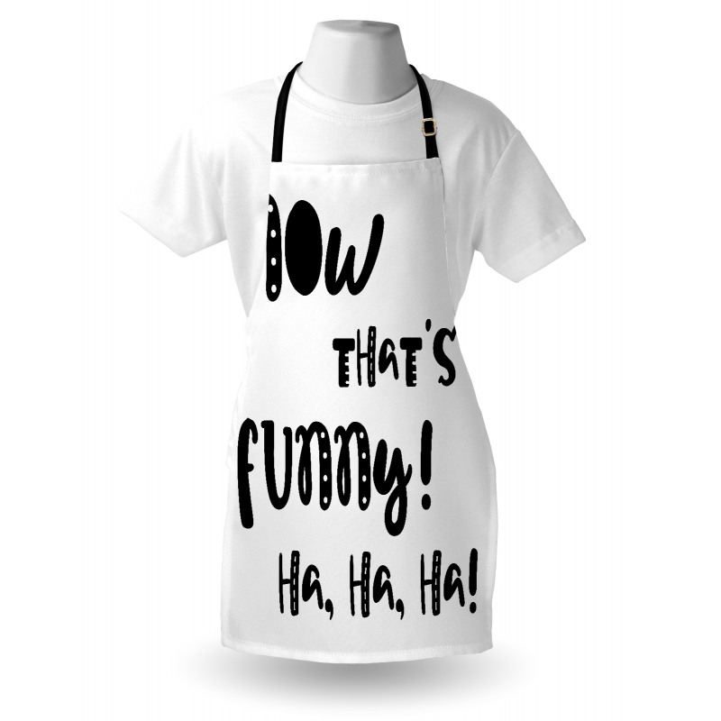 Jokes and Laughing Apron