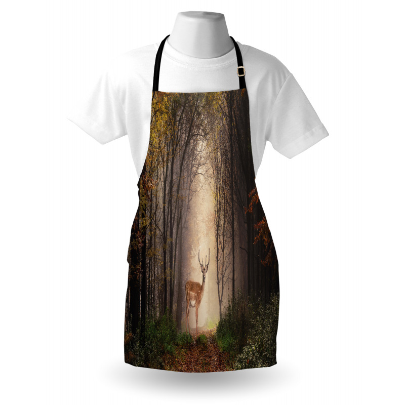 Deer Mystical Forest Apron