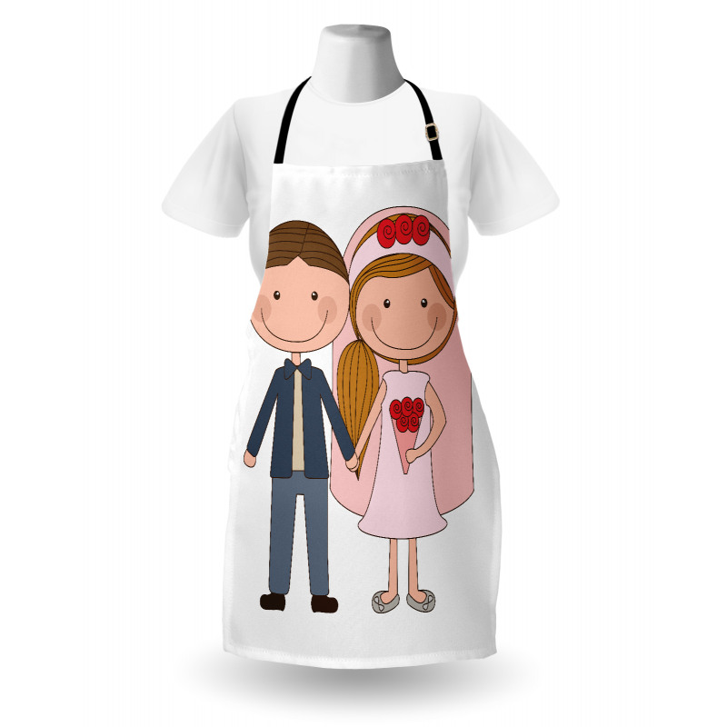 Newlywed Couple Apron