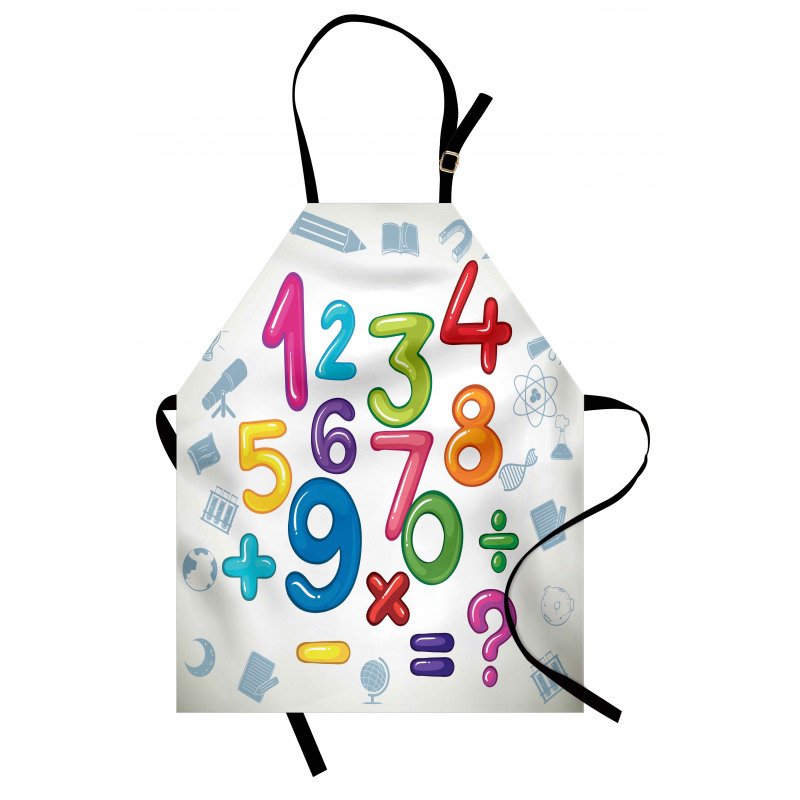 Math Signs Education Apron