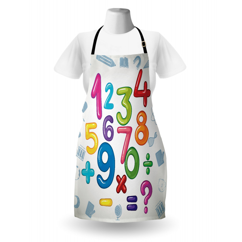 Math Signs Education Apron