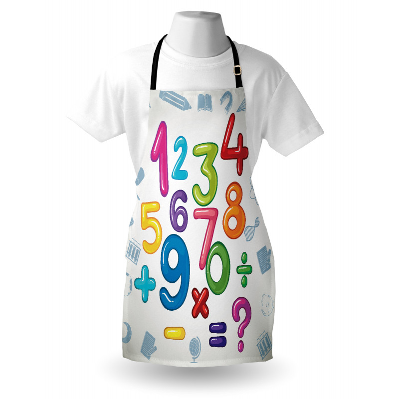 Math Signs Education Apron