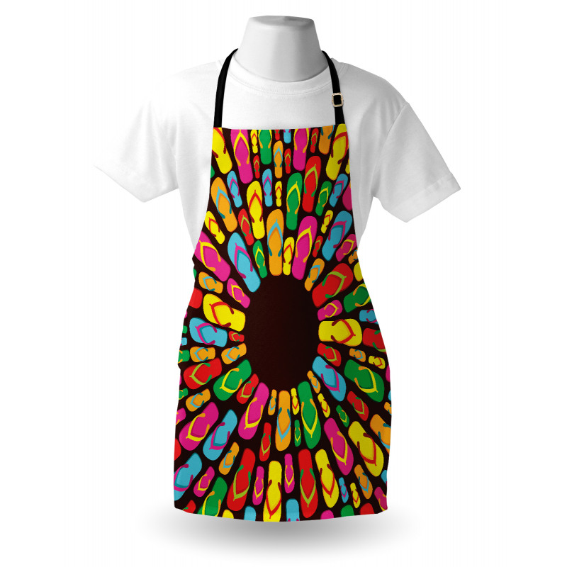 Slippers Mandala Apron