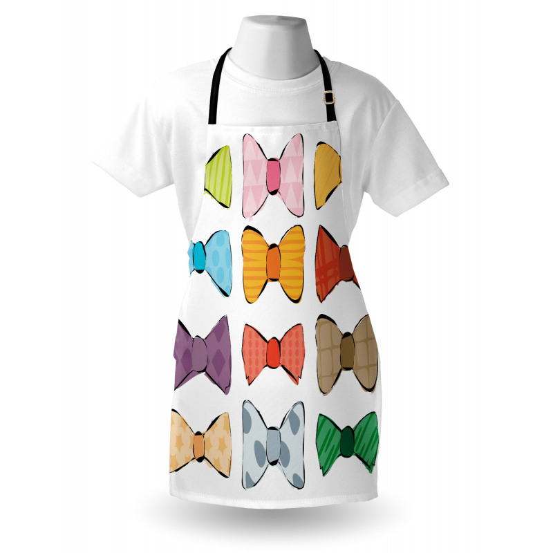 Hipster Fashion Pattern Apron