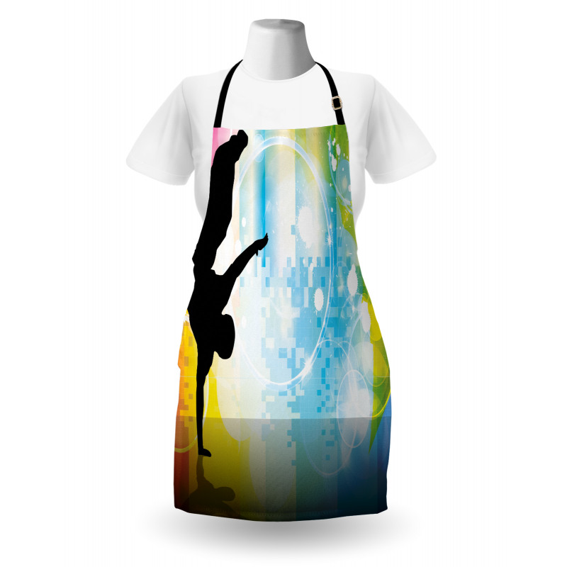 Breakdancing Theme Apron