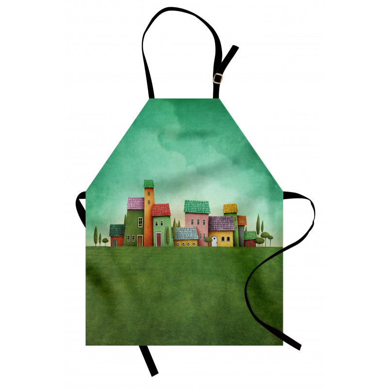 Village of Absurd Houses Apron