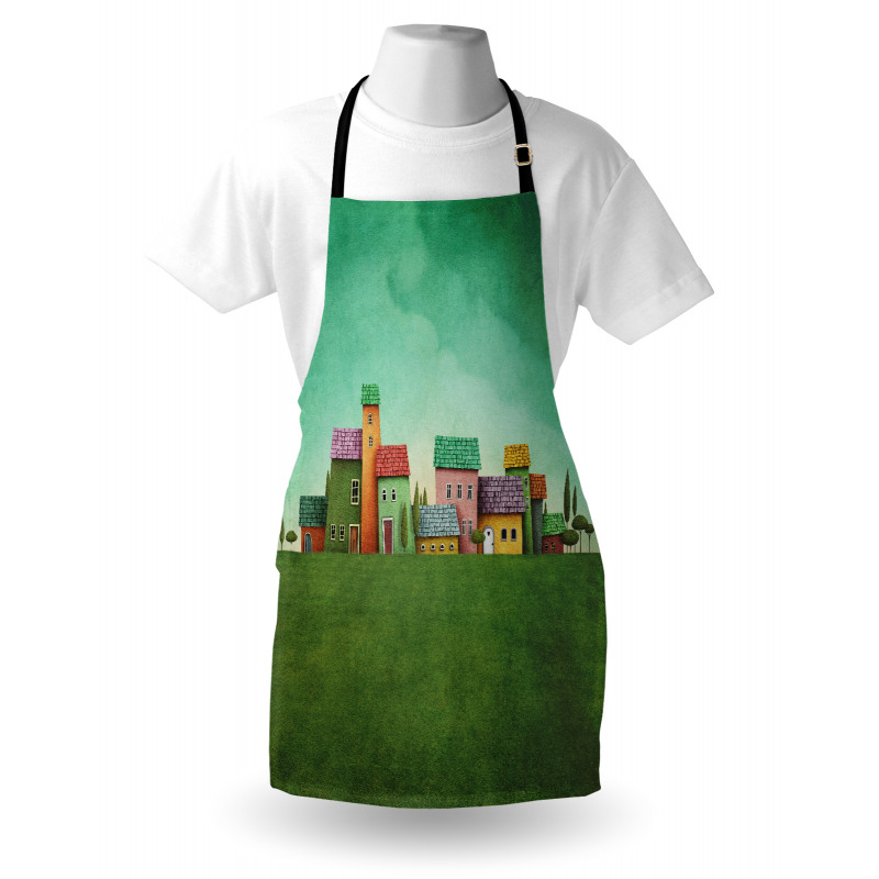 Village of Absurd Houses Apron