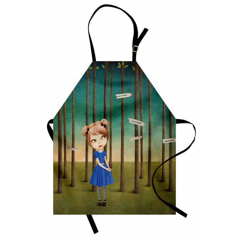 Lost Girl in the Forest Apron