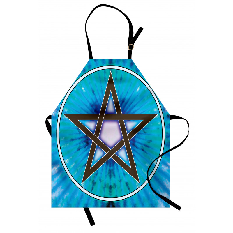 Interlaced Pentagram Apron
