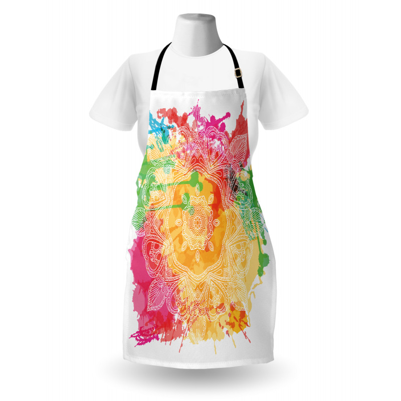 Outline Flower Apron