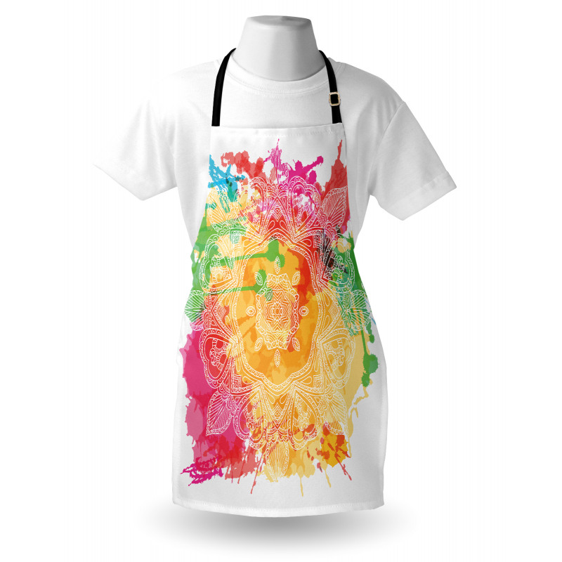 Outline Flower Apron