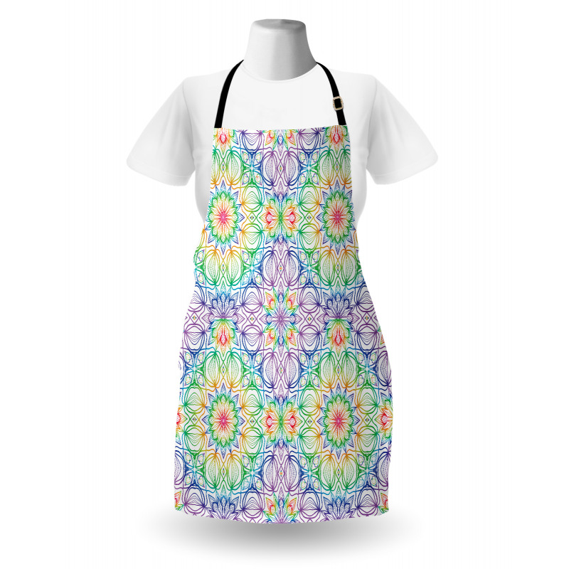 Colorful Stripe Apron