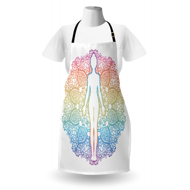 Yoga Outline Apron