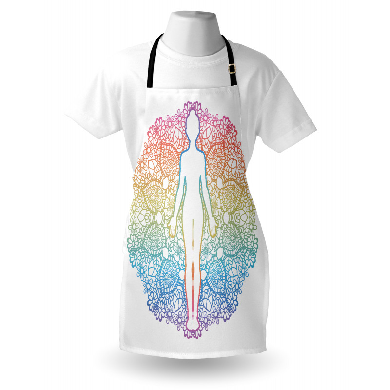 Yoga Outline Apron