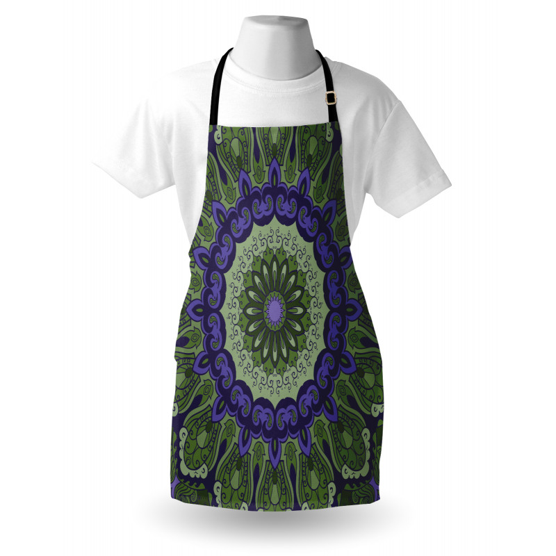 Mandala Leaves Apron