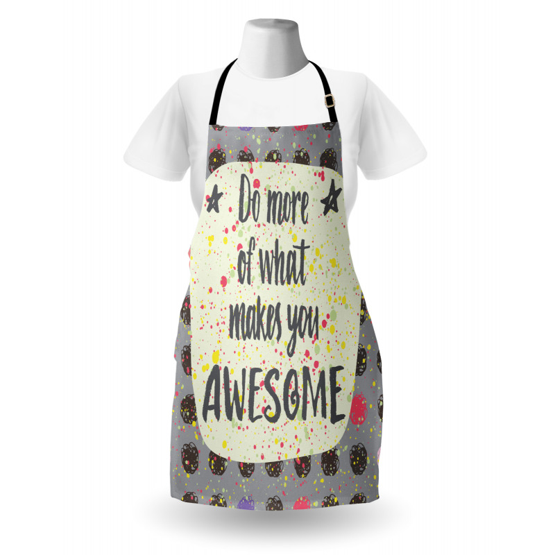 Hand Lettering Sign Apron