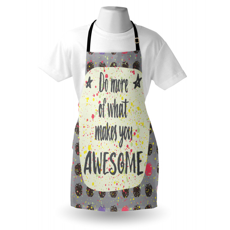 Hand Lettering Sign Apron