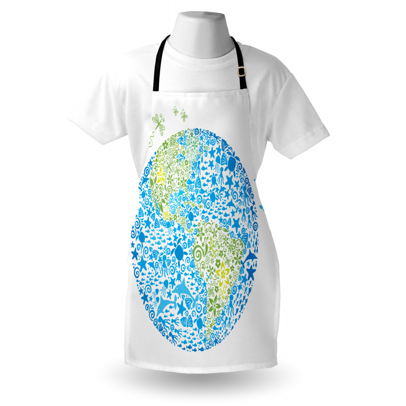 Planet Ecology Theme Apron