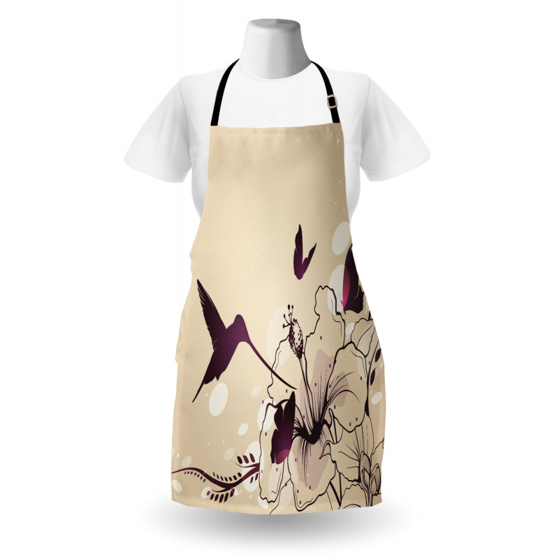 Flappy Tiny Hummingbirds Apron