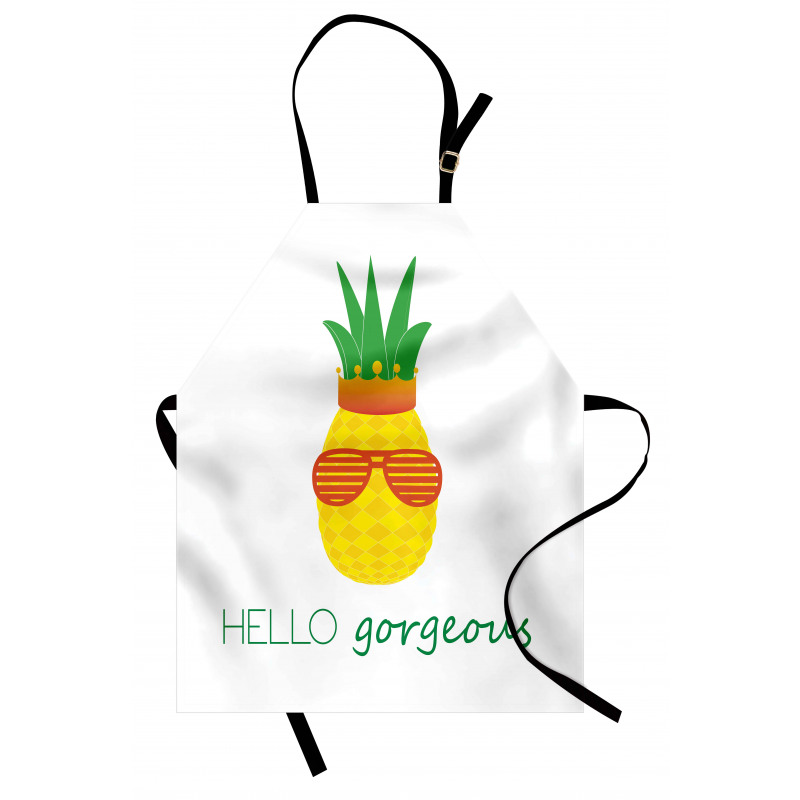 Doodle Pineapple Apron