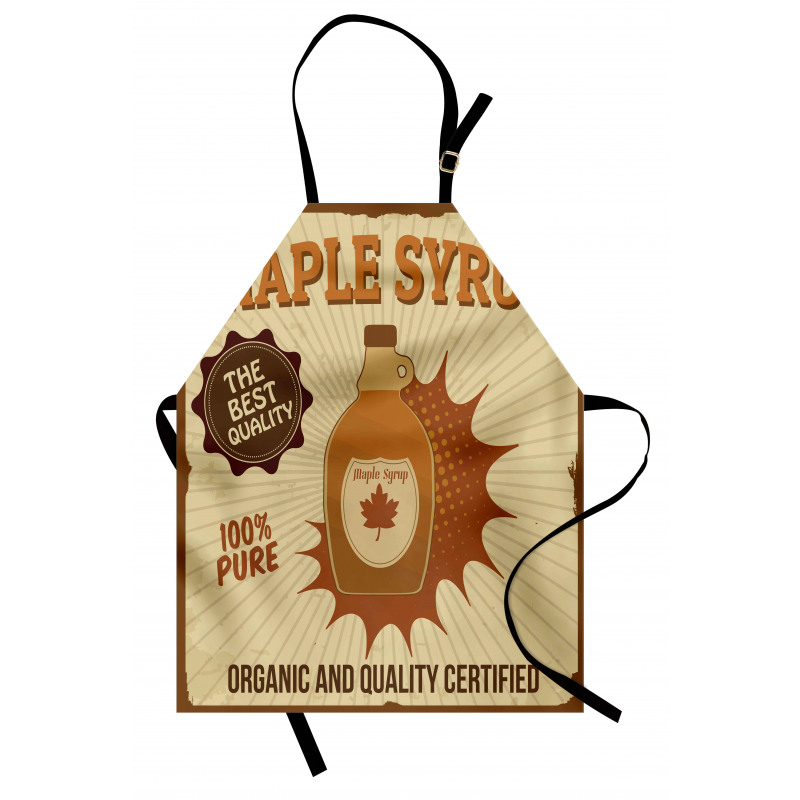 Maple Syrup with Stripes Apron