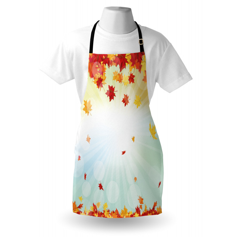 Fallen Maple Leaves Apron