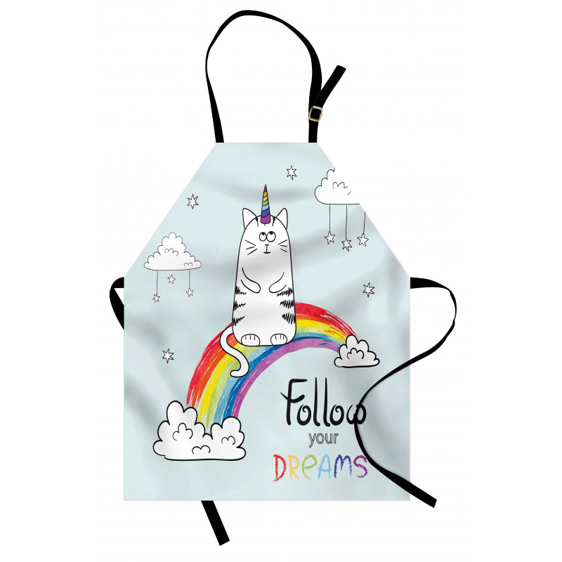 Follow Your Dreams Rainbow Apron