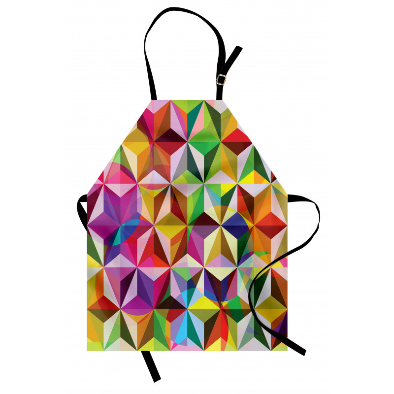 Sixties Rainbow Cubes Apron