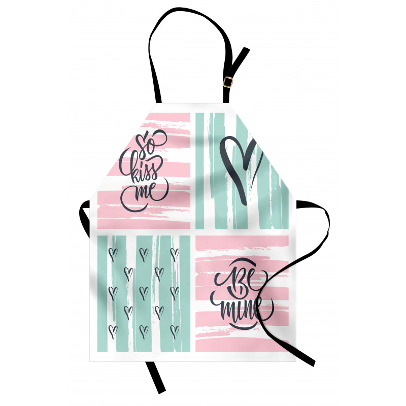 Valentines Day Words Apron
