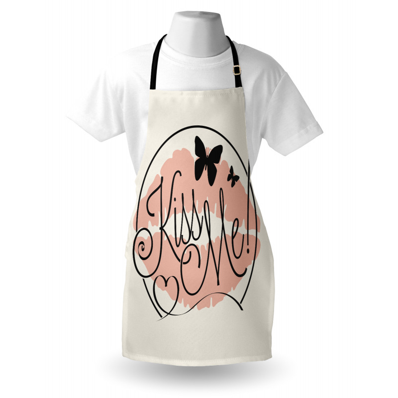 Hand Lettering Love Words Apron
