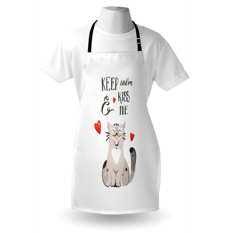 Cartoon Cat Apron