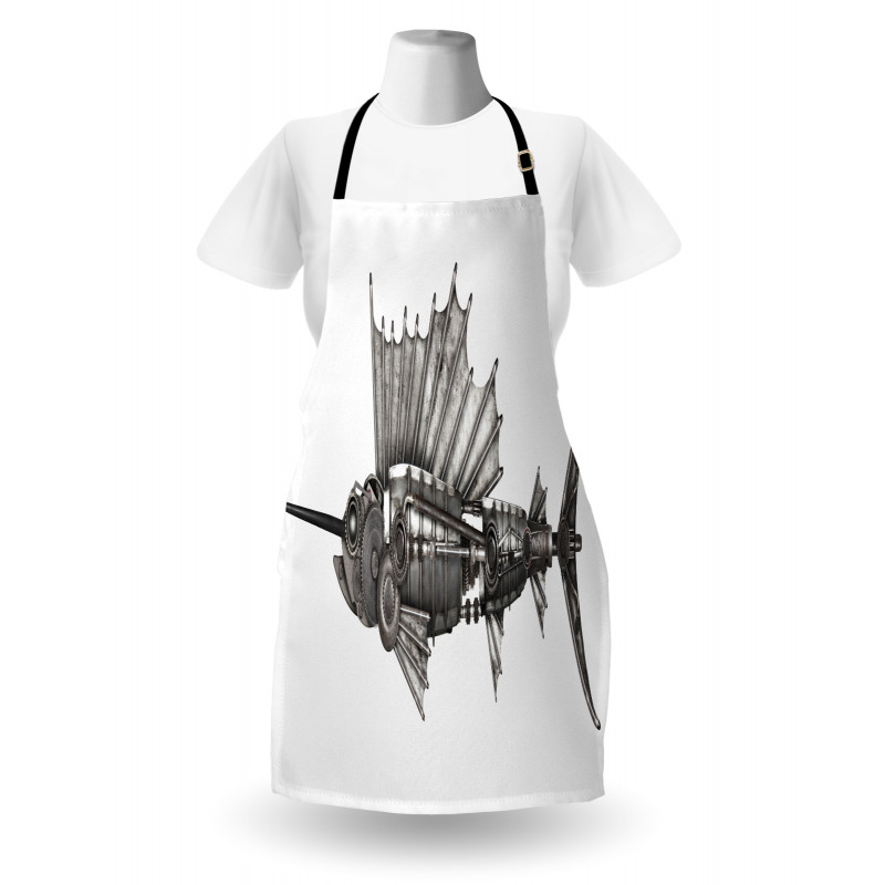 Robot Sailfish Animal Apron