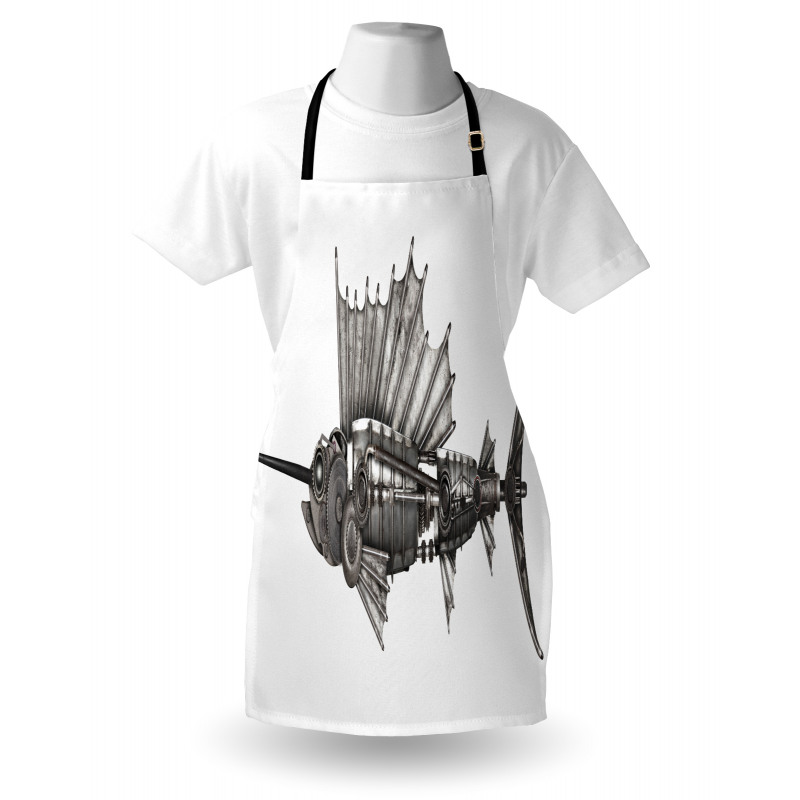 Robot Sailfish Animal Apron