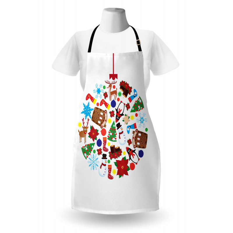 Traditional Noel Joy Apron