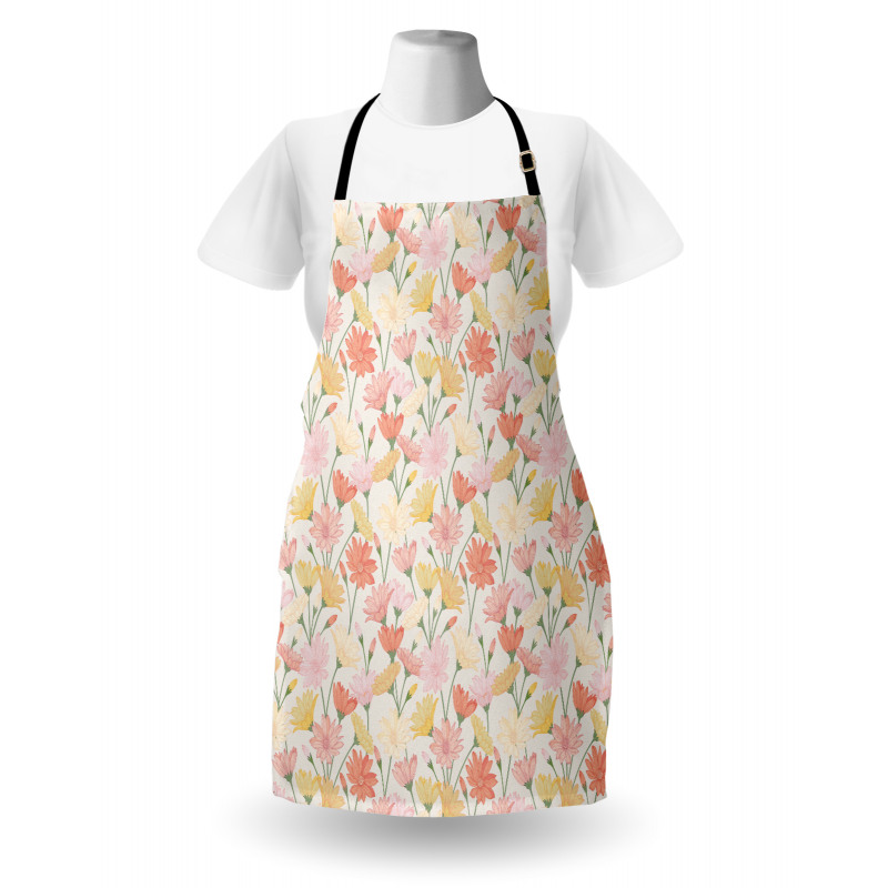 Romantic Vintage Floral Apron