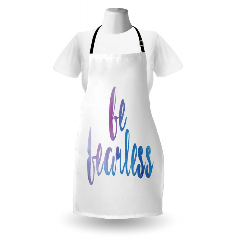 Be Fearless Watercolors Apron
