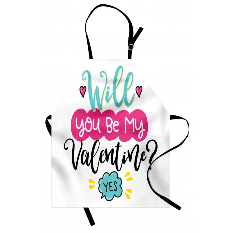 Will You Be My Valentine Apron