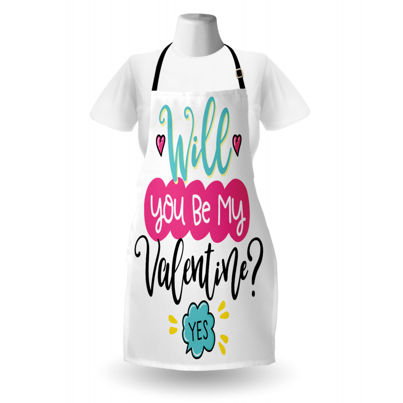 Will You Be My Valentine Apron