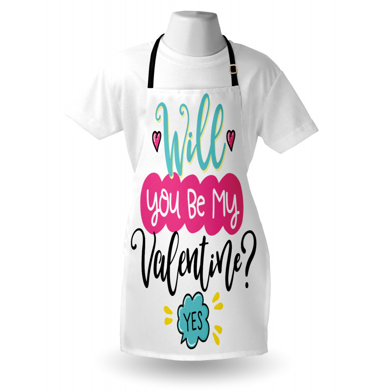 Will You Be My Valentine Apron