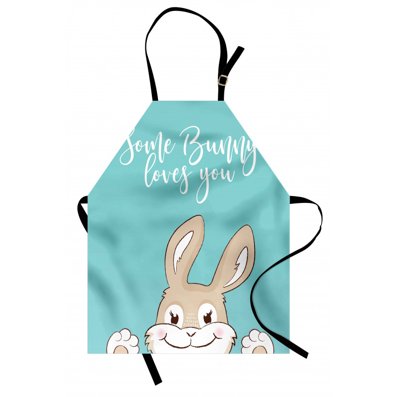 Some Bunny Loves You Apron
