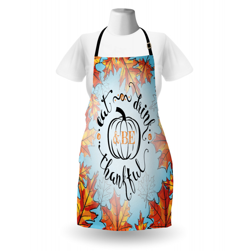 Eat Drink Be Thankful Apron