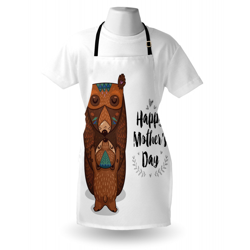 Mom and Baby Bear Hug Apron