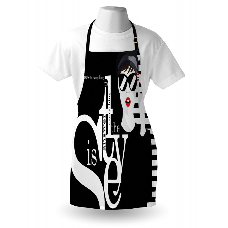 Style is the Answer Text Apron