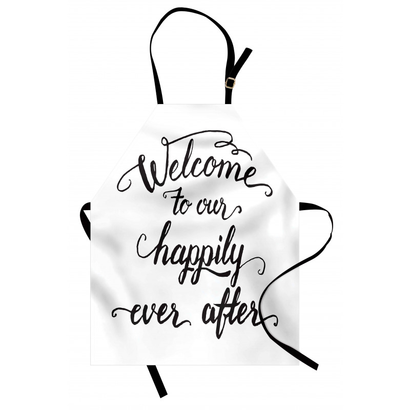 Marry Happily Ever After Apron