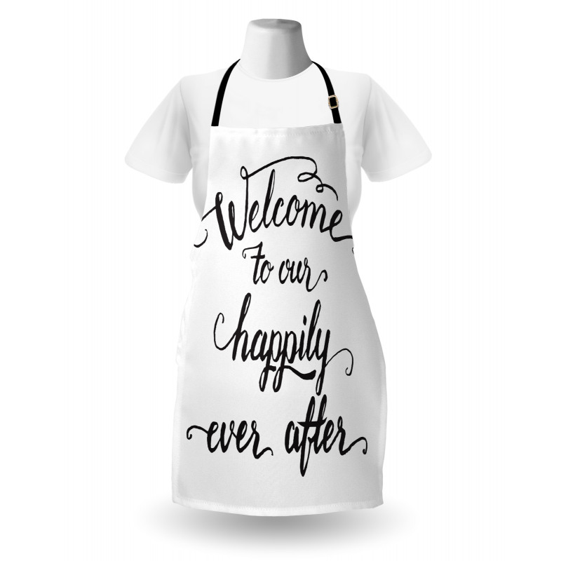 Marry Happily Ever After Apron