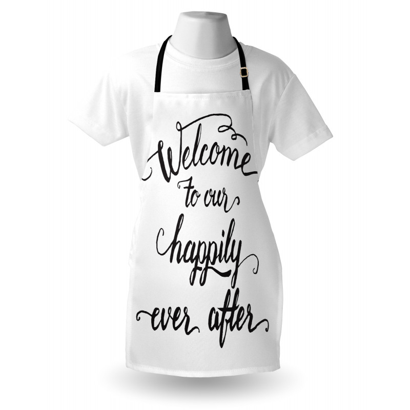 Marry Happily Ever After Apron