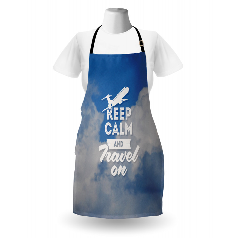 Keep Calm and Travel Apron